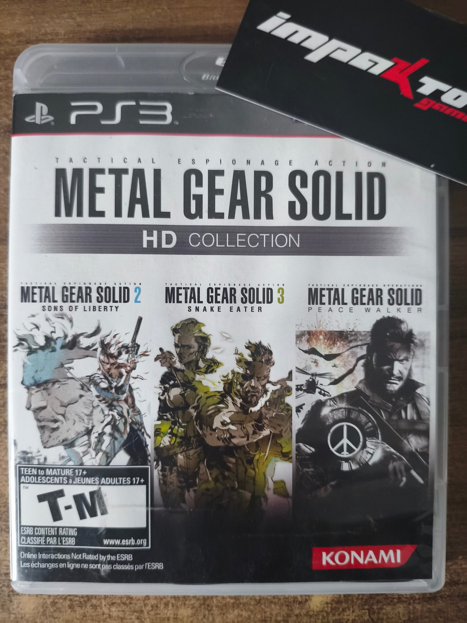 IMG_20260712_135902 Metal Gear HD Collection PS3 - Imagem 1