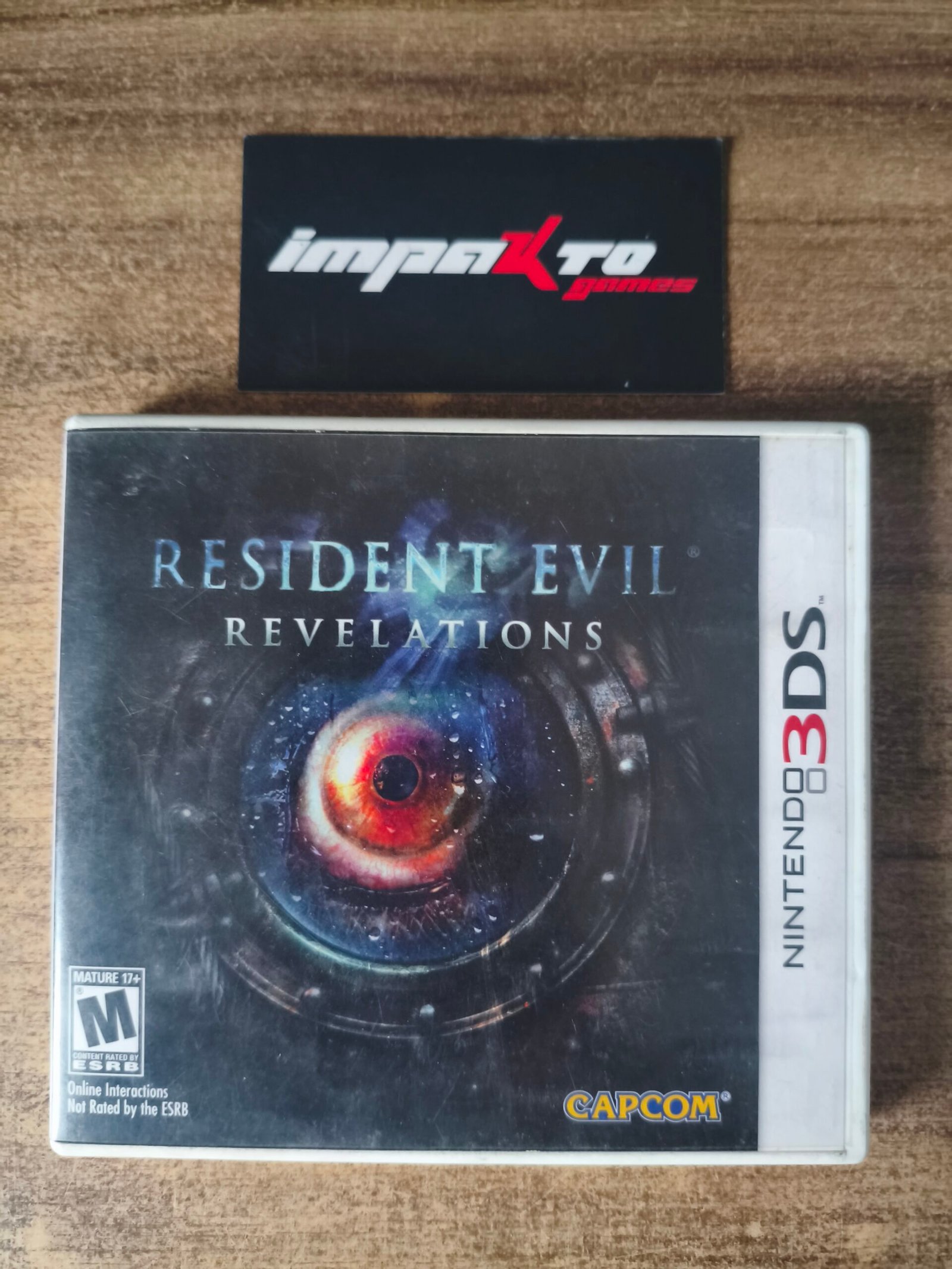 IMG_20260819_112352 Resident Evil Revelations 3DS - Imagem 1