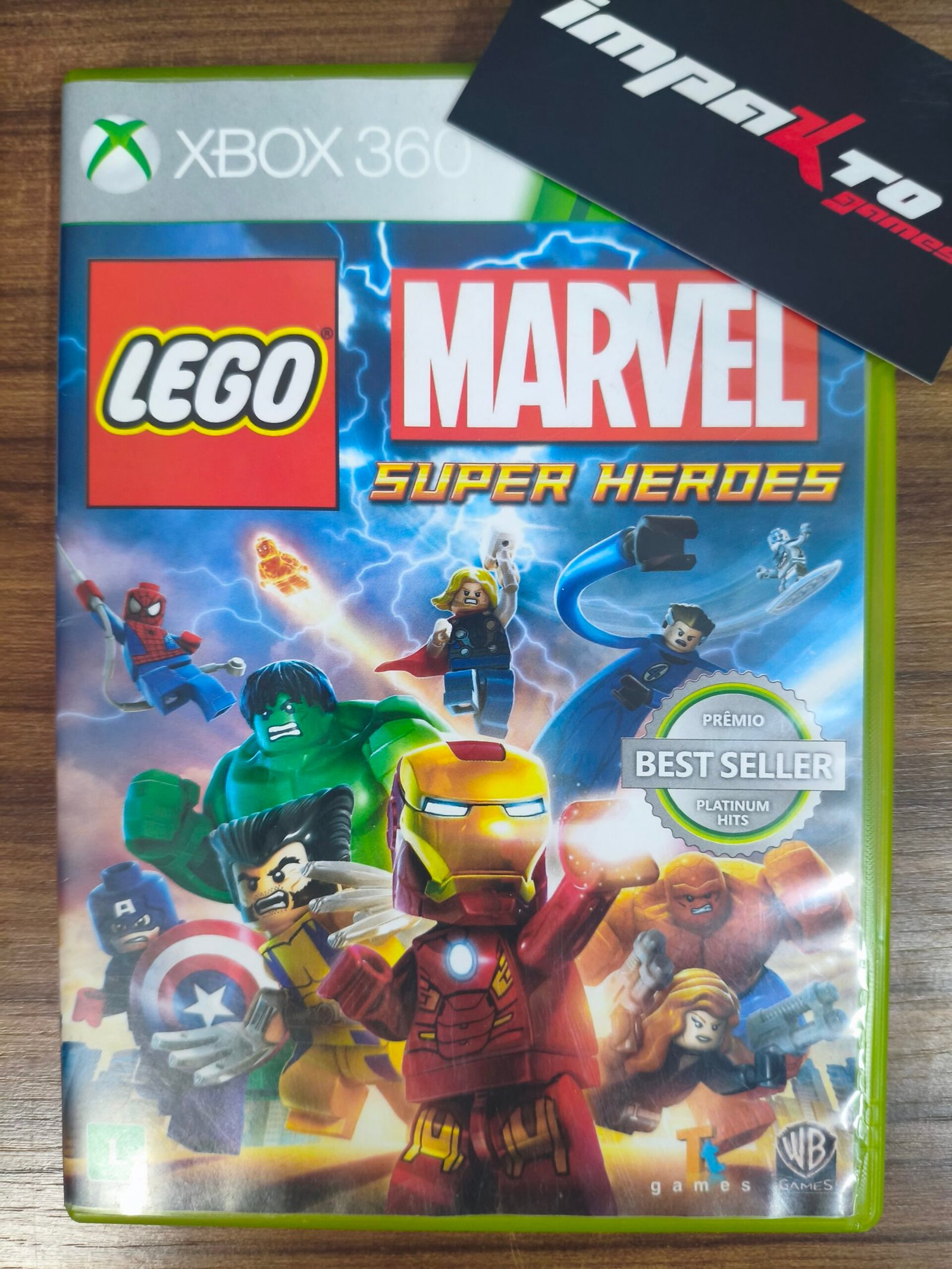 IMG_20260919_141214 LEGO Marvel Super Heroes Xbox 360 - Imagem 1