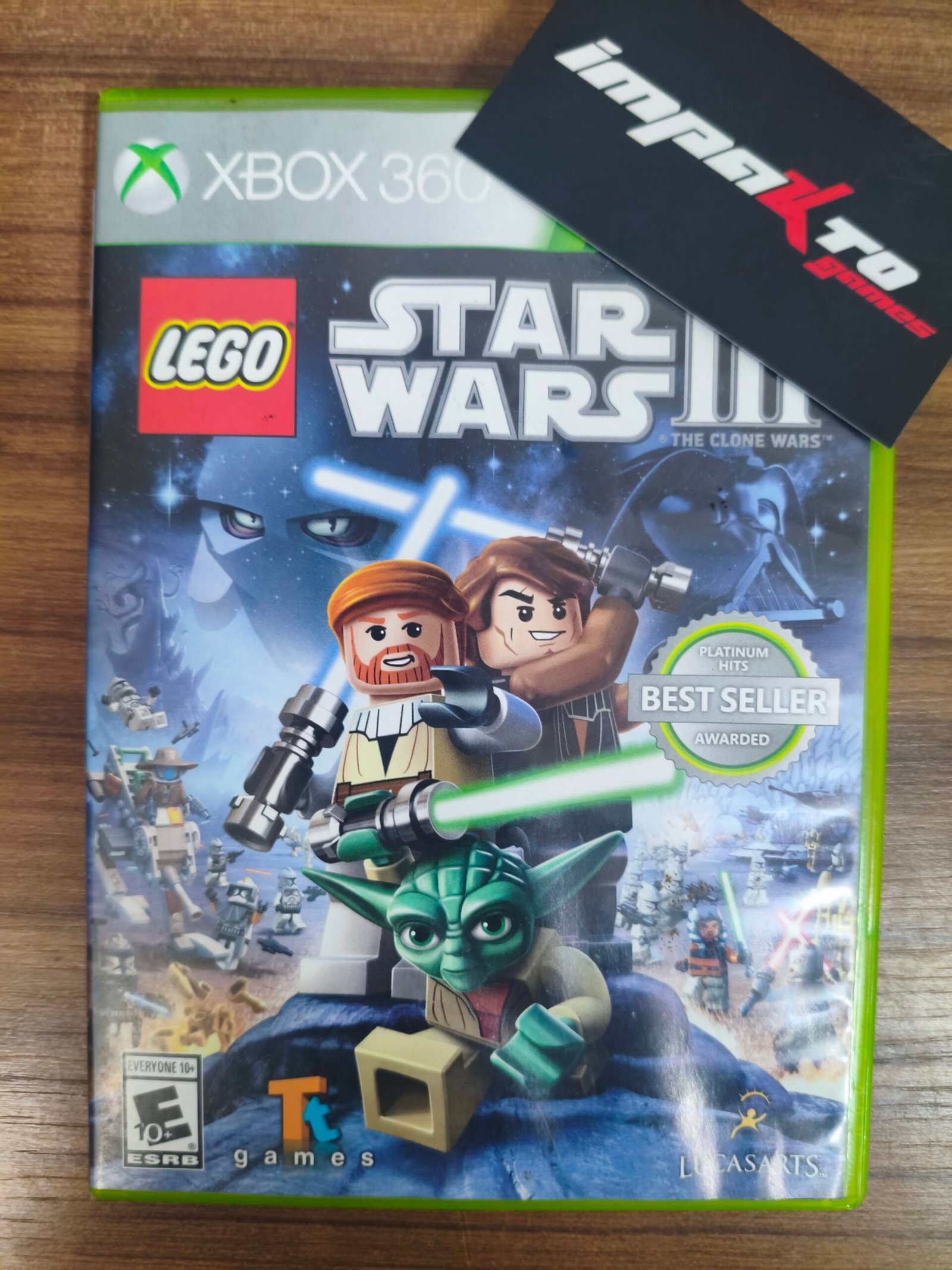 IMG_20260919_141424 LEGO Star Wars III Xbox 360 - Imagem 1