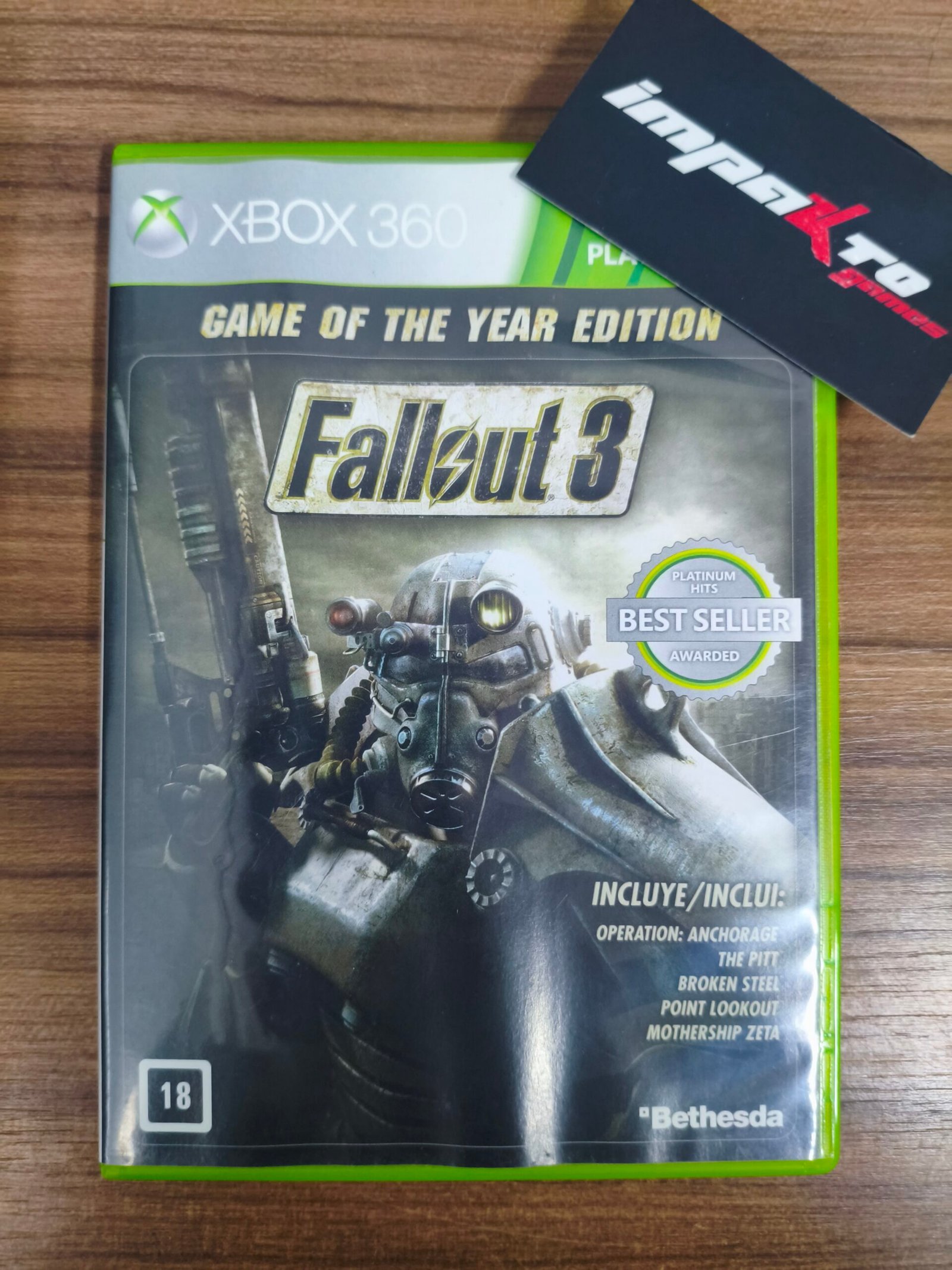 MVIMG_20260913_151237 FALLOUT 3 Xbox 360 - Imagem 1