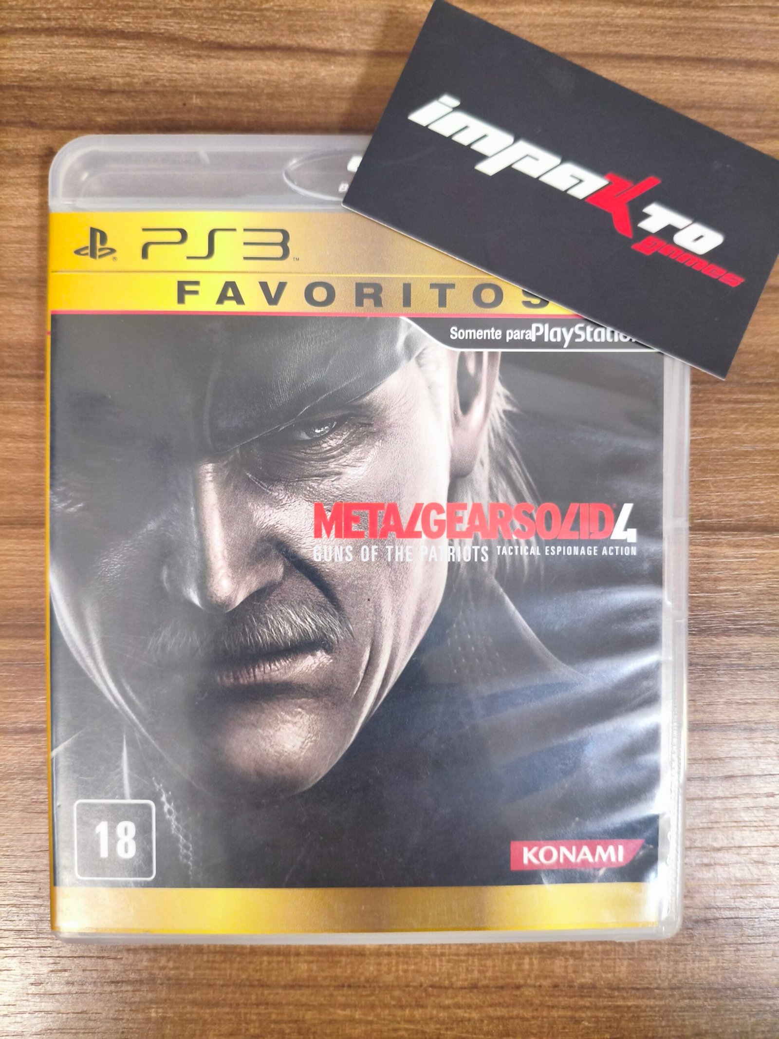 MVIMG_20260918_133103 Metal Gear Solid 4 PS3 - Imagem 1