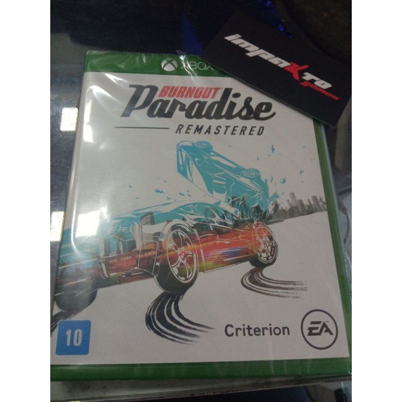 Burnout Paradise Xbox One mídia física Burnout Paradise Xbox One mídia física - Imagem 1
