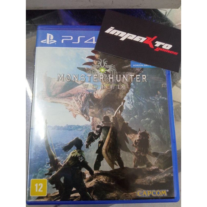 Monster Hunter World PS 4 Usado Monster Hunter World PS 4 Usado - Imagem 1