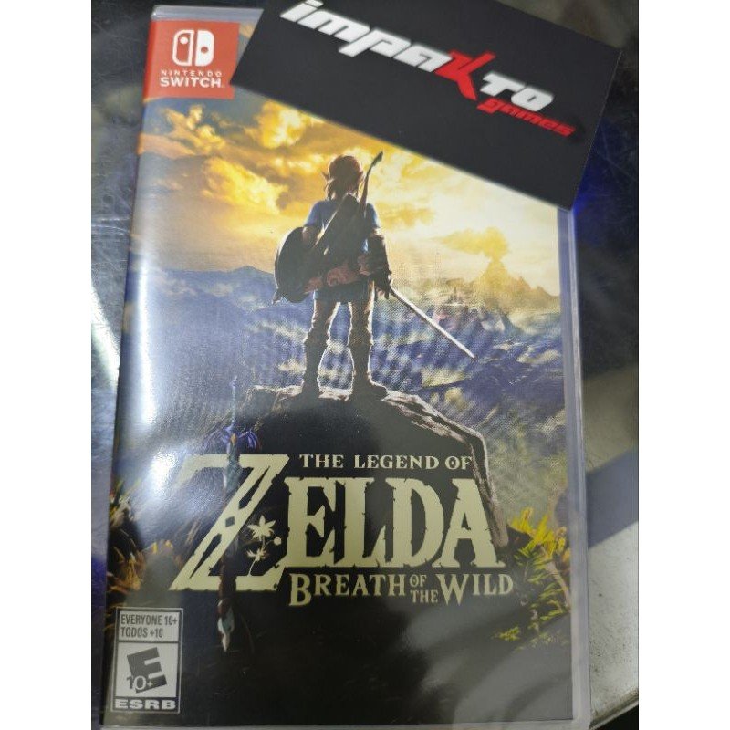 Zelda Breath Of The Wild mídia física Zelda Breath Of The Wild mídia física - Imagem 1