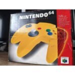 controle Nintendo 64 amarelo