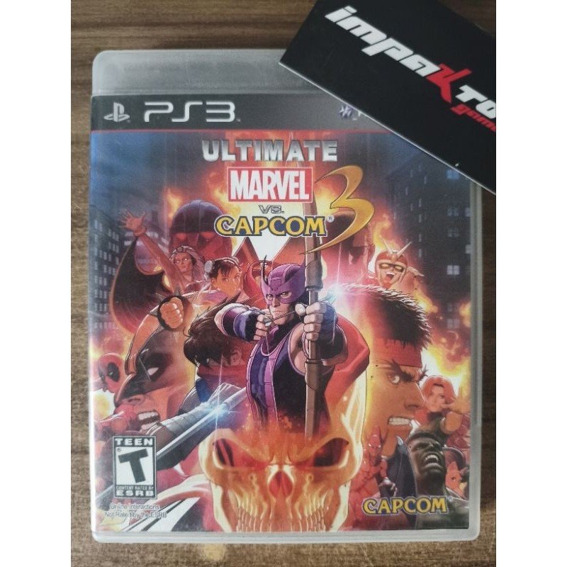 Ultimate Marvel Vs Capcom 3 PS3 Ultimate Marvel Vs Capcom 3 PS3 - Imagem 1