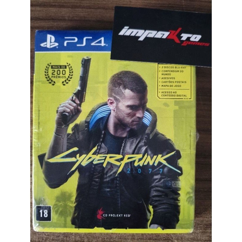 Cyberpunk 2077 MÍDIA FÍSICA P S 4 Cyberpunk 2077 MÍDIA FÍSICA P S 4 - Imagem 1