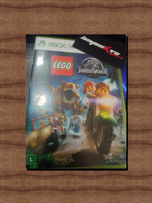 Lego Jurassic World Xbox MÍDIA FÍSICA USADO