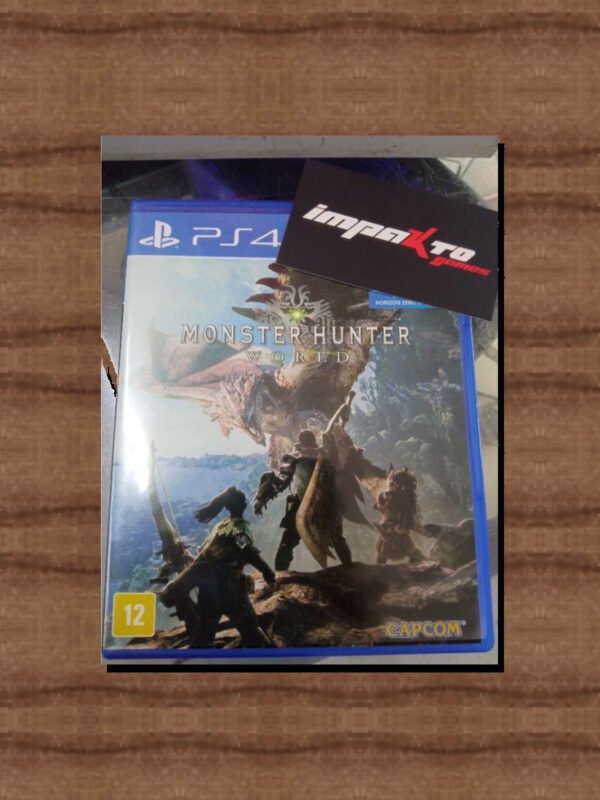 Monster Hunter World PS 4 Usado