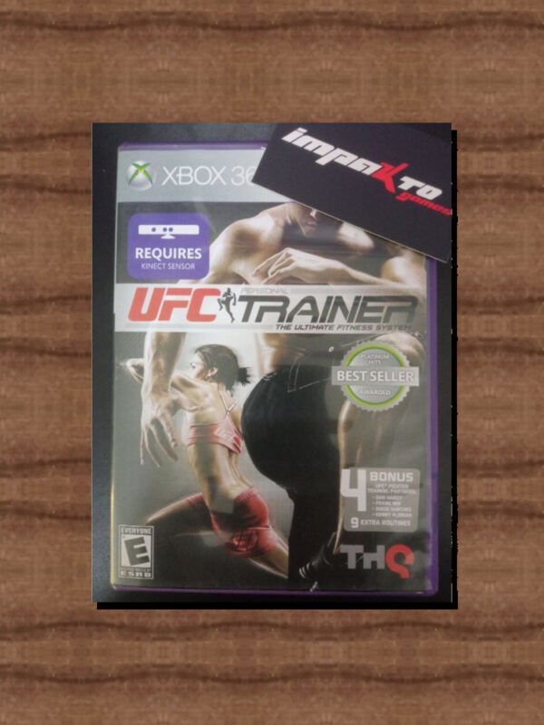 UFC Trainer Xbox 360 KINECT