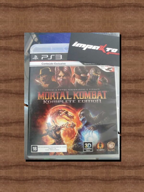 MK Komplete PS3 USADO