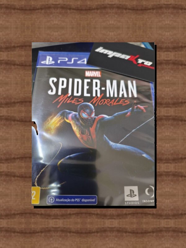 Spiderman Miles Morales MÍDIA FÍSICA P S 4