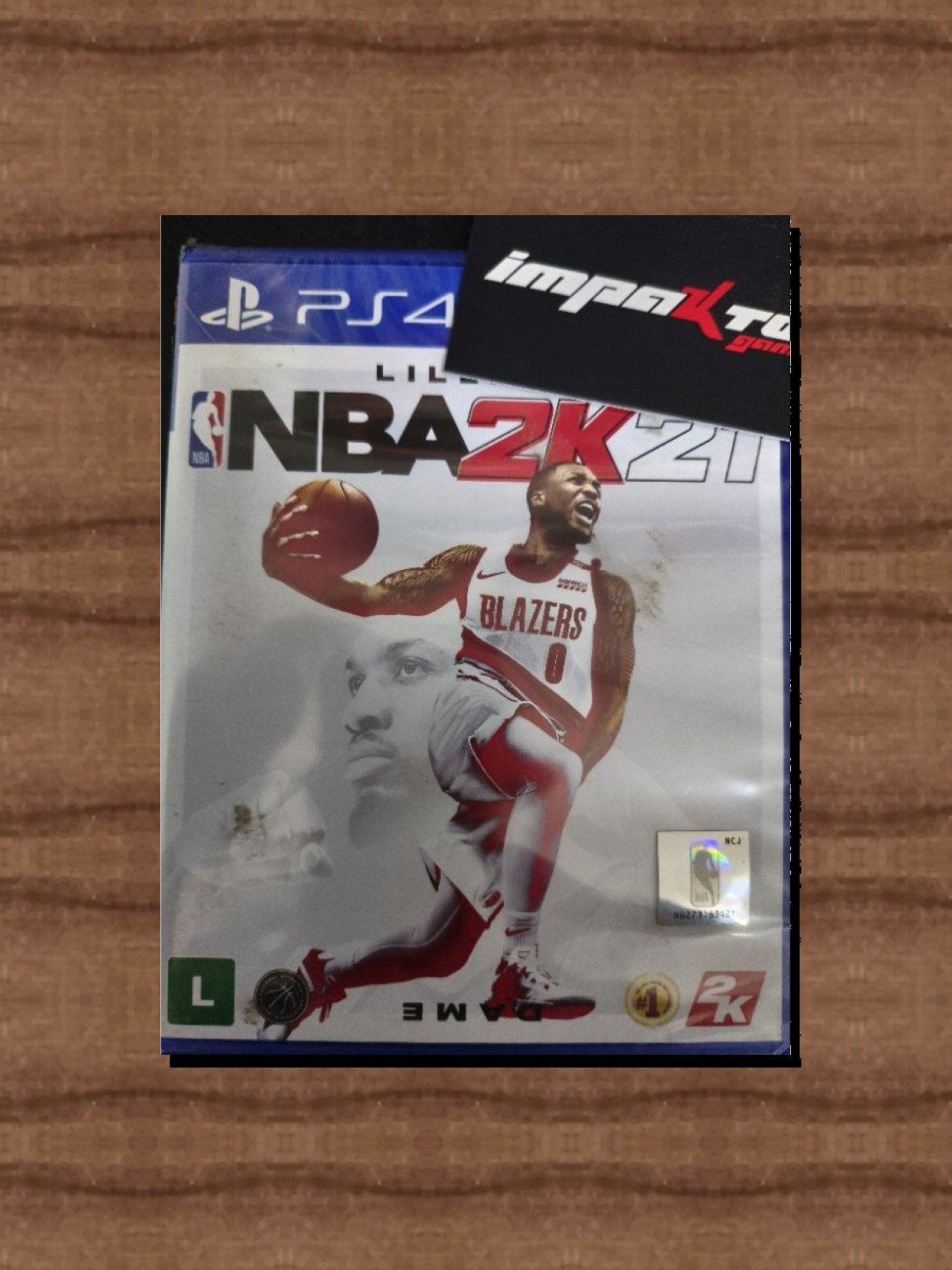 NBA 2K21 MÍDIA FÍSICA P S 4 NBA 2K21 MÍDIA FÍSICA P S 4