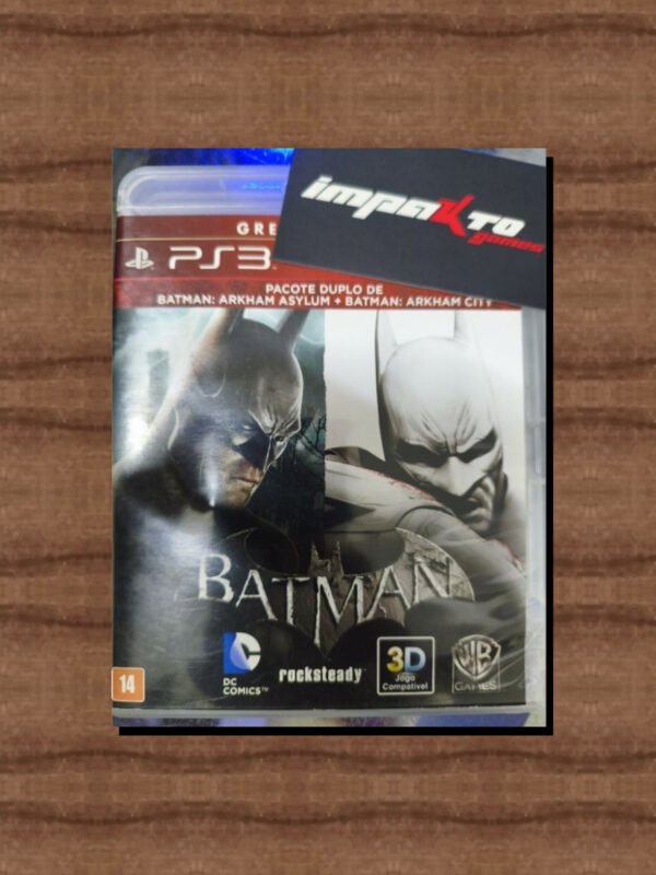 Batman Arkham Asylum + Arkham City PS3