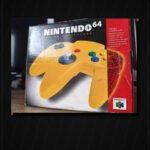 controle Nintendo 64 amarelo