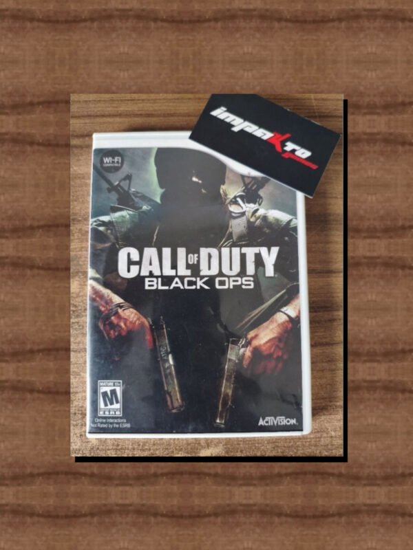 Call Of duty Black Ops Wii