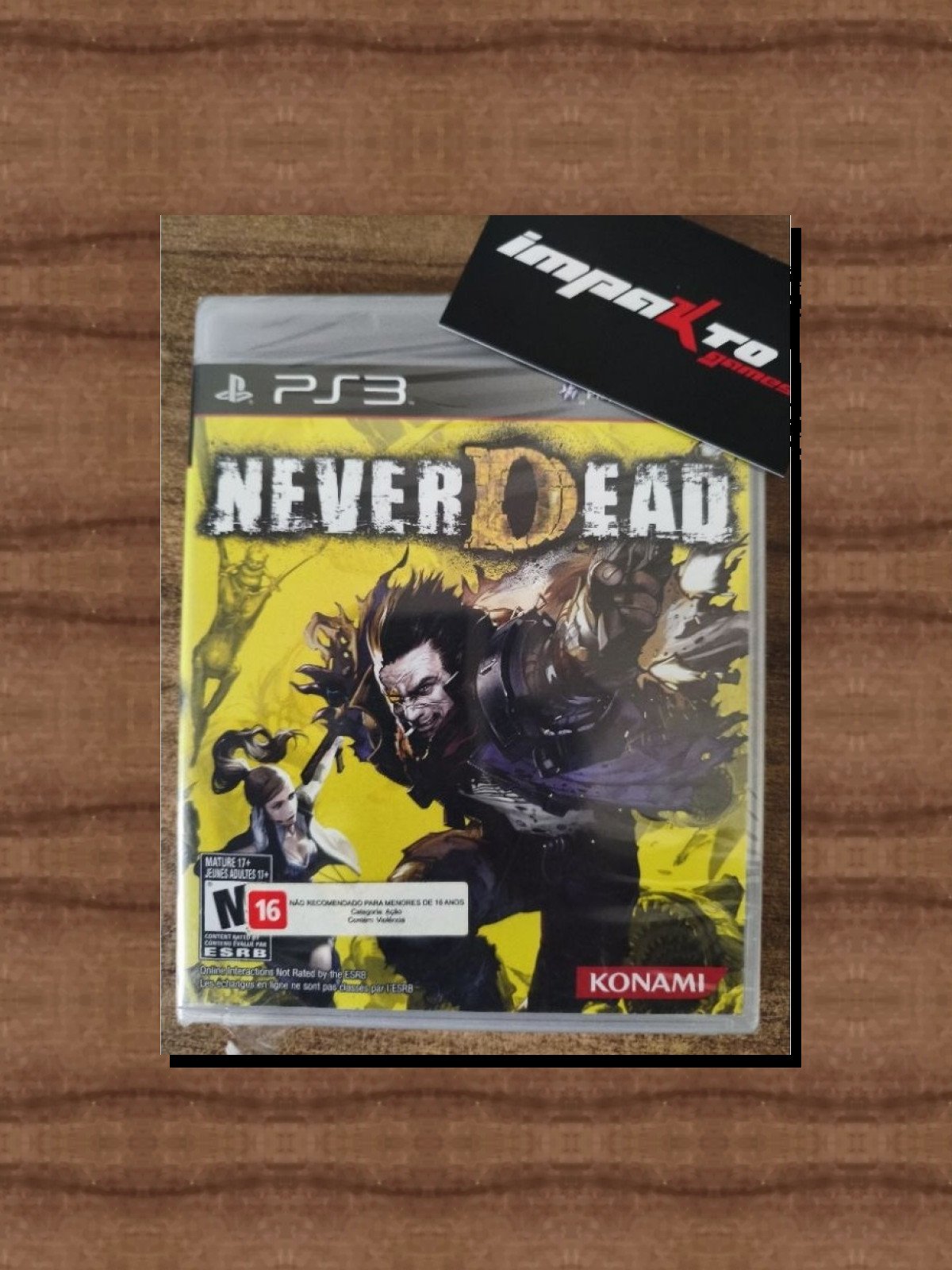 NeverDead PS3 NOVO NeverDead PS3 NOVO