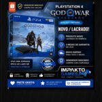 PlayStation 4 God Of War Ragnarok novo lacrado