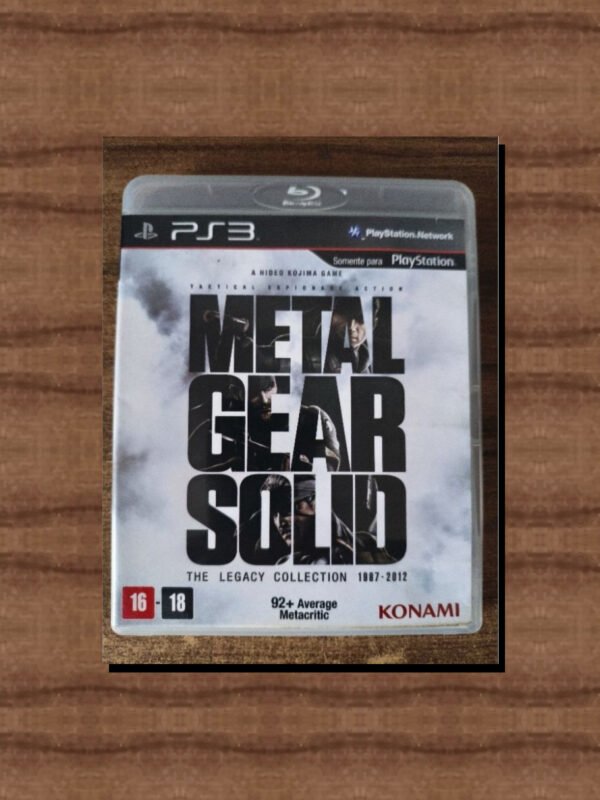 Metal Gear Collection PS3