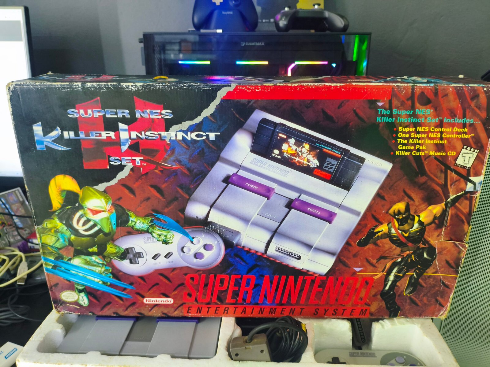 IMG_20260820_202057 Super Nintendo Killer Instinct - Imagem 1