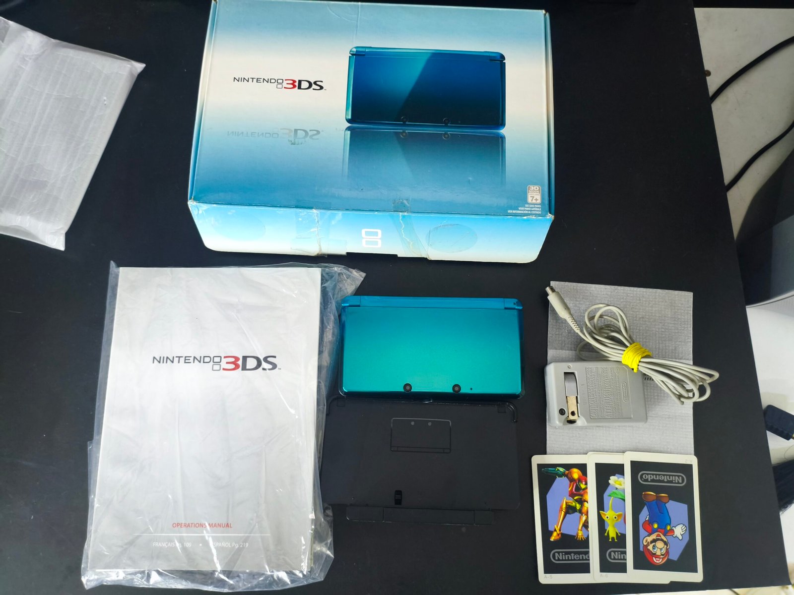 IMG_20260906_132344 NINTENDO 3DS OLD AZUL - Imagem 1