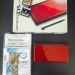 NINTENDO DS LITE VERMELHO — COM CAIXA E MANUAIS
