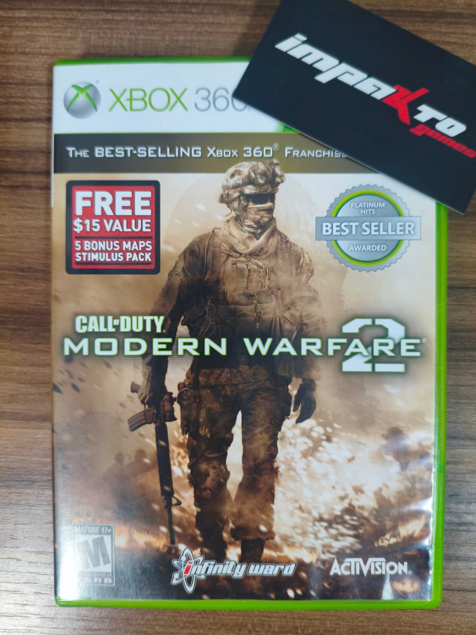 MVIMG_20260919_122949 Call OF Duty Modern Warfare 2 Xbox 360 - Imagem 1