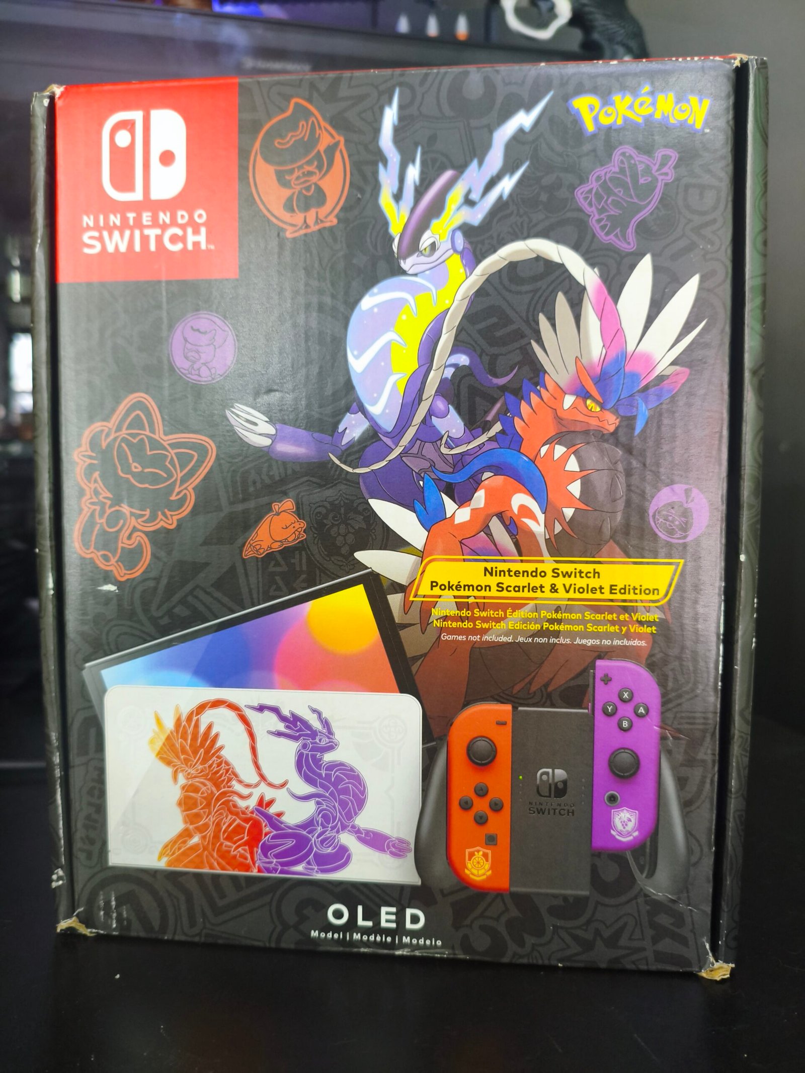 MVIMG_20260922_101320 Nintendo Switch OLED Pokémon Scarlet e Violet Edition - Imagem 1